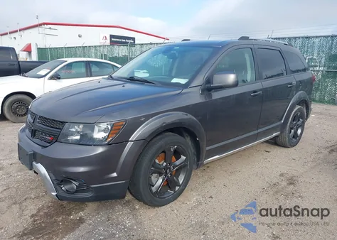 2019 Dodge Journey Crossroad from USA, damaged, VIN 3C4PDCGG2KT707369